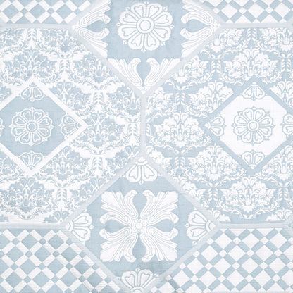 Patchwork Damask Patterned Quilted Blanket Sets