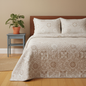 Patchwork Damask Patterned Quilt Sets (Design #1)