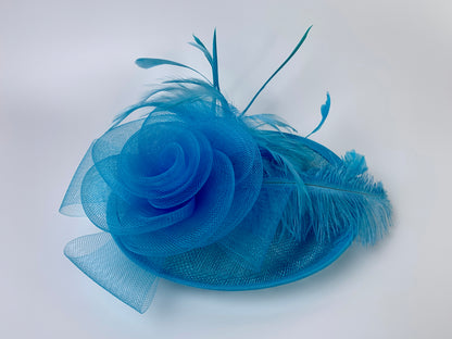 Derby Feather Hat Fascinator for Parties (11 Colors)
