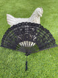 Battenburg Lace Fan